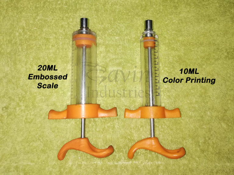 Veterinary Syringe 20ml and 10ml Gavin Industries